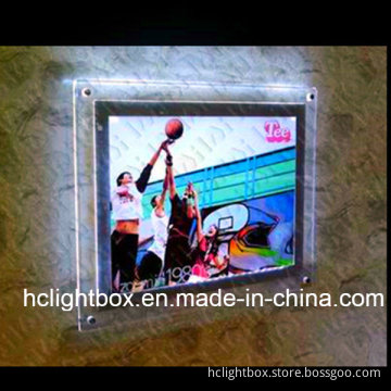 Acrylic Wall Hanging Picture Frame Backlit Acrylic Display Panel